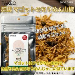 【国産昆虫ミニ】マゴットのちりめん山椒 4g