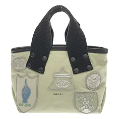 sacai × Gonz トートバッグ M sacai】Gonz Multi Patch トートバッグ（Small） (sacai/トート