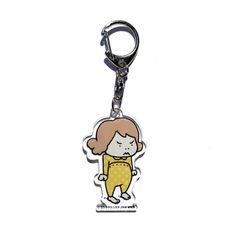 [Fast Shipping] Shinada Global Yoshitake Shinsuke "Natsumi Can Be Anything" Acrylic Keychain 2 4 x 0.3 x 6 cm Keychain Miscellaneous Goods Picture Book Goods YS-1005