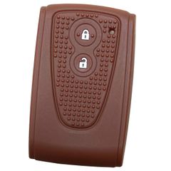 新品 DAIHATSU車用（DS-006BR） さらさらシリコン 傷防止 専用設計でピッタリサイズ ブラウン/タント/タントカスタム/タントエグゼ/ムーヴ/ムーヴカスタム/パッソ/ミラココア/ブーン/など 2ボタン スマートキー用シリコンカバー 【IKT】ダイ