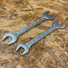 KTC 両口スパナ 2本セット14×17mm 17×19mm 京都機械工具 工具 ツール メカニック 車 バイク 整備 スパナ メガネのサムネイル