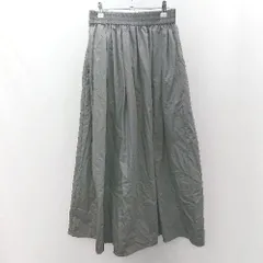 ◇ ⊂ CIAOPANIC TYPY チャオパニックティピー ウエストゴム ロング丈 フレア スカート サイズ1 グレー レディース E  【1503050020619】