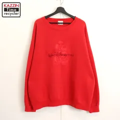 90s vintage Disney ミッキーマウス Mickey Mouse スウェット トレーナー メンズ XL~サイズ相当 ビッグサイズ オーバーサイズ