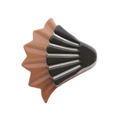 マルニ MARNI モチーフブローチ 茶色 ブラウン オレンジのサムネイル