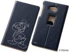  レイ・アウト AQUOS Xx2 ディズニーホットスタンプブックレザーケース ドナルドダック RT-DAXX2I/DD 送料無料 即納