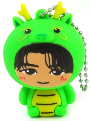 【中古】キーホルダー 澤本夏輝(FANTASTICS) NEW YEAR 2024 着ぐるみキーホルダー ノーマル(緑色着ぐるみ) EXILE TRIBE STATION限定