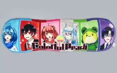 Colorful Peath ポーチとクッションセット.カード5枚　のあさん Amazon.co.jp: カラフルピーチ ぬいぐるみパスケース