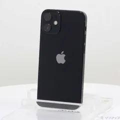 〔中古品〕 iPhone12 mini 64GB ブラック MGA03J／A SIMフリー【305】