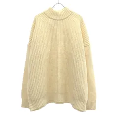 N.HOOLYWOOD エヌハリウッド 18AW モックネック ウールローゲージニットセーター 282-KT01-021 アイボリー 36のサムネイル