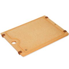 【人気商品】SEIDO カッティングボード 木製まな板 耐久性 吊り下げ穴板 天然木繊維 食洗機対応 抗菌 ナチュラル (大)