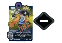 【中古】アクリルスタンド・アクリルパネル ブルック(生物皆!!死んだら骨だけ!!) ACLLET -ワンピース vol.1- 「一番くじ ワンピース TVアニメ25周年 ～海賊王への道～」 F賞