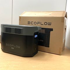 【未使用】EcoFlow/エコフロー DELTA 2 Max EFDELTA2MAX-JP リン酸鉄リチウムイオン電池 2048Wh ポータブル電源 ●100079