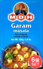 【6個セット】ガラムマサラ スパイス ミックス - 100ｇ 小サイズ 【MDH】 / セット MDH インド料理 カレのサムネイル