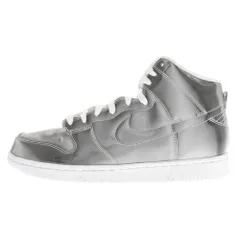 NIKE (ナイキ) ×CLOT DUNK HIGH Silver/Flux クロット ダンク ハイ シルバー/フラックス ハイカットスニーカー US10/28cm DH4444-900のサムネイル