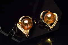 シルバー925◇メキシコ産 ブルーアンバー琥珀　6-6.5mm　ピアス  パワーストーン 天然石 _PRG2194