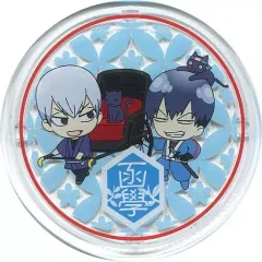 【中古】コースター(キャラクター) 荒北靖友＆黒田雪成 アクリルコースター 「弱虫ペダル GLORY LINE 京都ステージ in 映画村 御堂筋の逆襲」 アトラクション 山頂ゴールを目指せ! スプリント賞