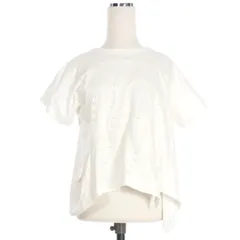 トリココムデギャルソン tricot COMME des GARCONS レースTシャツ  カットソー 半袖 S ホワイト 白 TS-T001のサムネイル