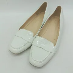 ◇ ⊂ UNITED ARROWS ユナイテッドアローズ 無地系統 パンプスシューズ サイズ23.5 ホワイト系 レディース E  【1507280010068】のサムネイル