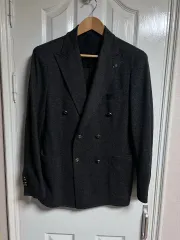 新品未使用 TAGLIATORE リネン ダブルブレストスーツ  黒48 楽天市場】[送料無料]TAGLIATORE : EASY SUITS DAKAR-NEWMAN