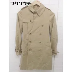 ◇ ◎ BEAUTY & YOUTH UNITED ARROWS ウエストベルト付き 長袖 トレンチ コート サイズS ベージュ系 レディース  【中古】 【1108270009712】