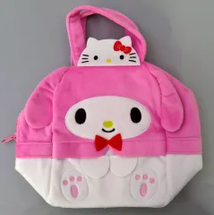 【中古】バッグ マイメロディ 50thパーティータイム!ふわふわバッグ 「ハローキティ」