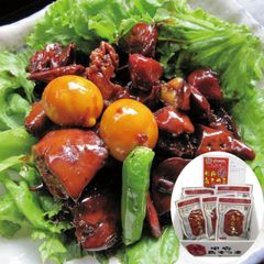 山梨 マルト甲府鳥もつ煮詰合せ 150g×5 ※キンカン(未成熟卵)は鶏内臓のためアレルゲン卵の記載無。 【産直・メーカー直送品】