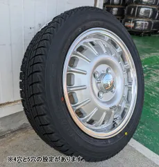 ムーヴ ライフ ラパン N-BOX 軽トラ 軽自動車 スタッドレスタイヤホイールセット 14インチ バウンティ Noel ノエル ヨコハマ YOKOHAMA アイスガード IG52 155/65R14のサムネイル