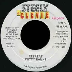 ジャマイカ7” Cutty Ranks Retreat none Steely & Clevie Reco /00080