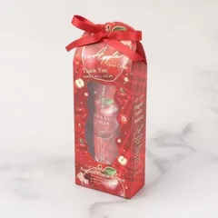 【送料込み】クリスマスハンドクリームアップル