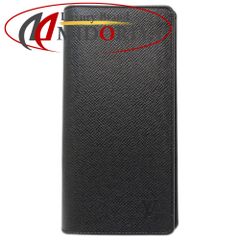 【中古】LOUIS VUITTON ルイヴィトン タイガ 長財布 M30501 ポルトフォイユ ブラザ ブラック メンズ /181646