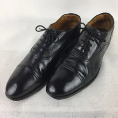 CANALI カナーリ【43/27.5-28.0　黒】バルモラル/内羽根　ストレートチップ　高級マッケイ製法　冠婚葬祭　Vintage/Shoes/men's 管NO.ZA-06のサムネイル