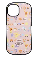 iFace First Class ポケットモンスター/ポケモンiPhone 15 ケース (北欧/集合)【アイフェイス スマホケース アイフォン15 iphone15 カバー 耐衝撃 ストラップ装着可能】 [北欧/集合] [iPhone 15]