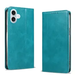 【新着商品】アイフォン16手帳型ケース スマホケース 16 16 放熱性 16 iphone iphone 落ち着いた色 衝撃吸収 ケース ケース 手帳型 手帳型 手帳型 折りたたみ【ライトブルー】 スタンド機能 カード収納 iphone16ケース手帳型 マグ