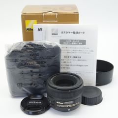 ■ほぼ新品■ Nikon 単焦点レンズ AF-S NIKKOR 50mm f/1.8G フルサイズ対応 AF-S 50/1.8G
