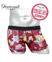新品 未使用 vintage aloha メンズ ショート ボクサーパンツ 別注カラー 517286【メール便】 ジェスターレッド