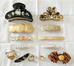 ヘアクリップ　ヘアバレッタまとめ売り