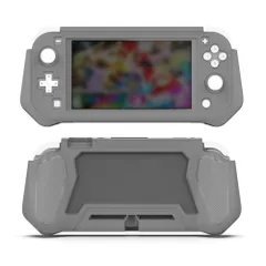 ☆ グレー ☆ Switch Lite用 カバー TPU ケース ysg5739 Switch lite カバー スイッチライト ケース TPU スイッチ 保護カバー 全面保護 フルカバー 保護シート付き 着脱簡単 衝撃吸収 擦り傷防止 落下保護 耐衝撃