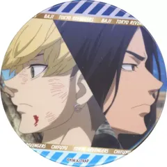 【中古】バッジ・ピンズ 場地圭介＆松野千冬/横顔 缶バッジ 「東京リベンジャーズ あたりつきラッキー缶バッジBOX」