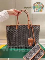 【今日WTO】Goyard ゴヤール サン・ルイ ショッピングバッグ ゴヤルディーヌ帆布を使用した両面使用可能が特徴-WTO輸入2-DVS82