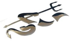 ステッカー ドレスアップ エンブレム 3D 角 にどうぞ デビル 悪魔 r_planning