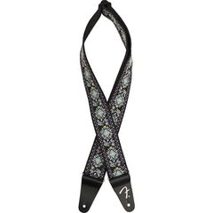 Fender Pasadena Woven Strap, Blue Lotus, 2" ギターストラップ〈フェンダー〉