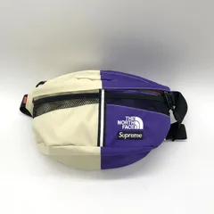 THE NORTH FACE Supreme スプリット ウエストバッグ NM724001 コラボ ボディバッグ コンパクト 旅行 ザノースフェイス 鞄 B11635◆