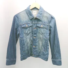 ◇ URBAN RESEARCH クラシック スリム フィット シンプル 長袖 デニム ジャケット 38サイズ ブルー レディース E  【1304210019593】