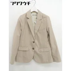 ◇ one after another NICE CLAUP ナイスクラップ テーラード ジャケット サイズL ベージュ レディース  【1109210002237】