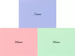 【中古】キャラカード MISAMO メッセージカード3枚セット 「CD HAUTE COUTURE 初回限定豪華盤」 封入特典