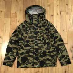 GORE TEX スノボジャケット Mサイズ a bathing ape BAPE snowboard jacket エイプ ベイプ アベイシングエイプ 迷彩 1st camo green