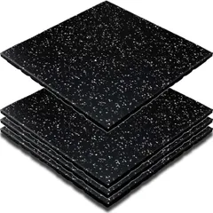 as known ジム マット トレーニング フィットネス フロア 床 50cm*50cm 20mm厚 4枚セット