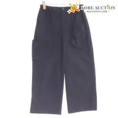 センソユニコ　芽風　ウール混サルエルパンツ 38 グレー CAMBIO(カンビオ)】Denim Like Drape Sarrouel Pants サルエル