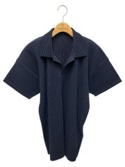 オムプリッセイッセイミヤケ　プリーツポロシャツ　サイズ2 黒　hp11jm127 HOMME PLISSE ISSEY MIYAKE(イッセイミヤケオムプリッセ