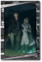 【中古】バッジ・ピンズ J.赤井秀一＆安室透 スクエア型缶バッジ 「名探偵コナン」
